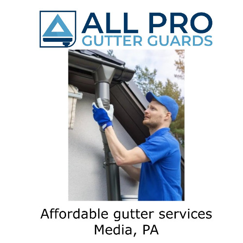 Affordable gutter services Media, PA