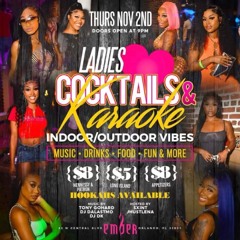 COCKTAILS & KARAOKE @ EMBER ORLANDO 11/2/23! DJ DK & SXAINT LIVE!