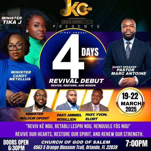 JKC Orlando Revival Jam Session 3-20-2025