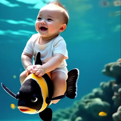 Baby & Fish