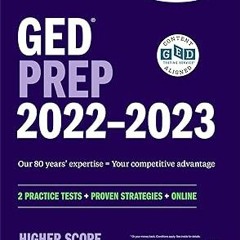 [$ GED Test Prep 2022-2023: 2 Practice Tests + Proven Strategies + Online (Kaplan Test Prep) BY