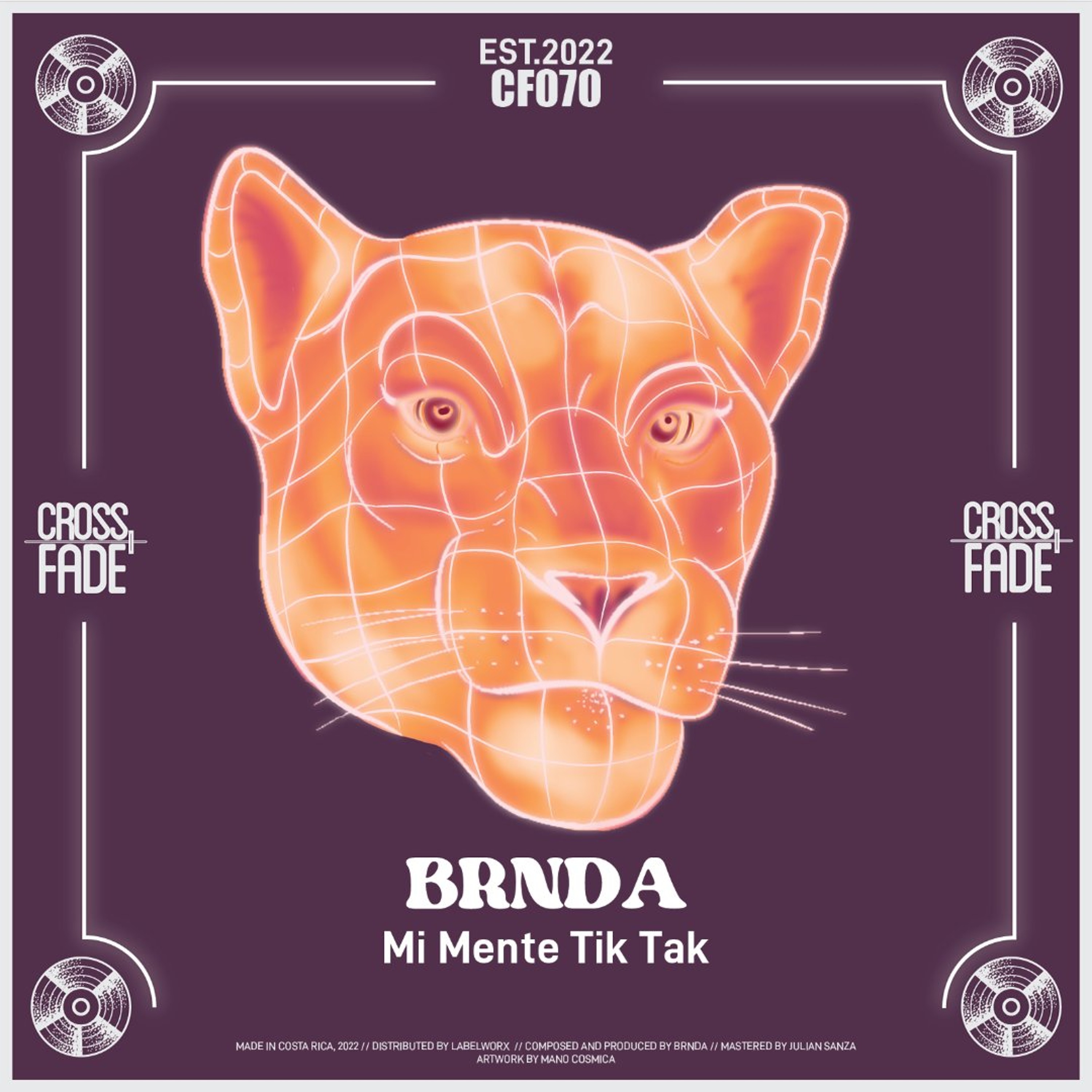 PREMIERE: BRNDA - Mi Mente Tik Tak [Cross Fade Records] episode artwork