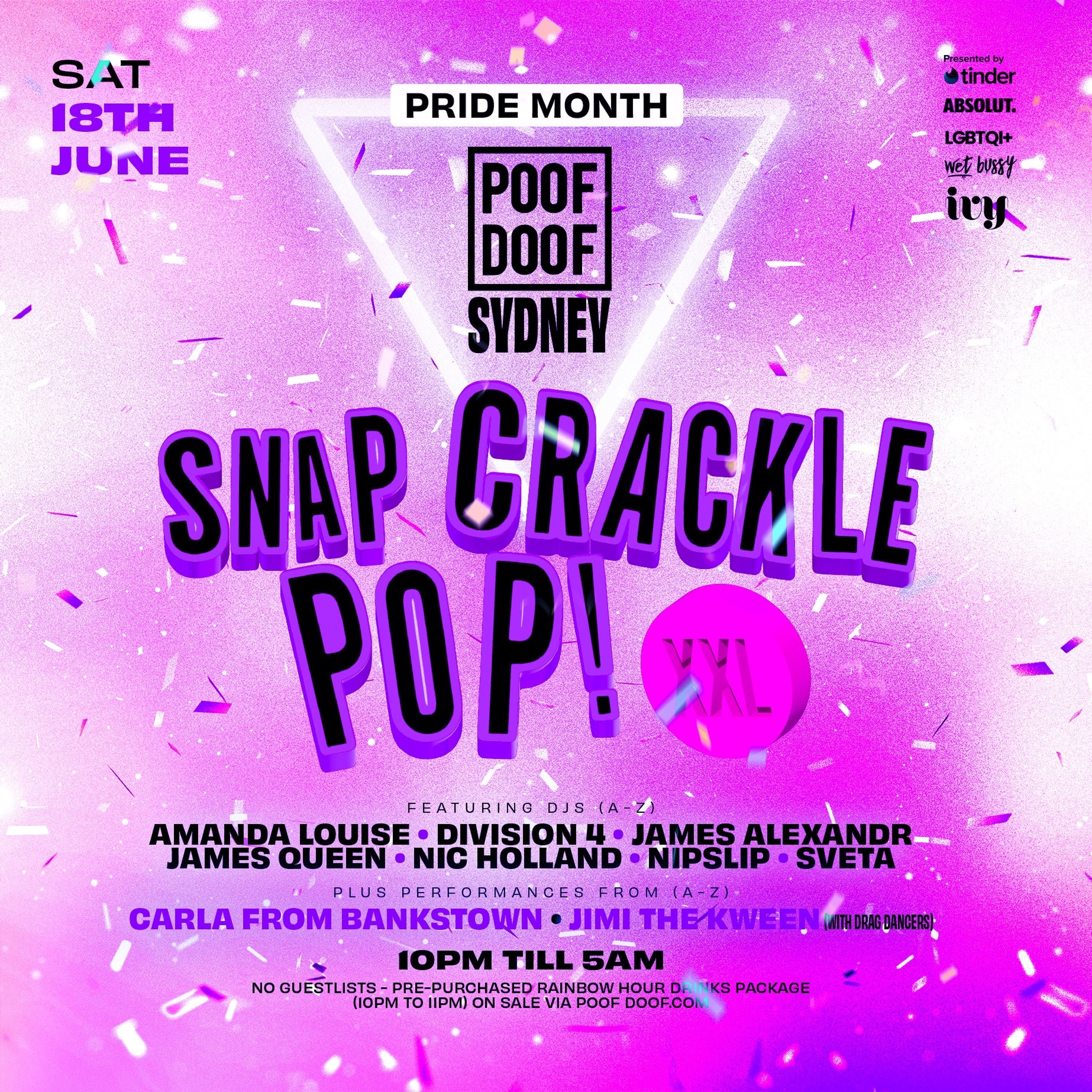 POOF DOOF | MAIN ROOM SNAP CRACKLE POP XXL | WINTER 2022 episode artwork