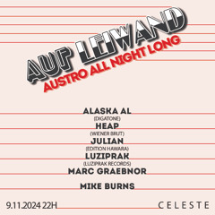 Alaska Al, Heap, Julian, Luziprak, Marc Graebnor, Mike Burns - Auf Leiwand @ Celeste 9.11.2024