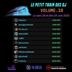 Gunny Live on Le Petit Train Des DJ Vol 10