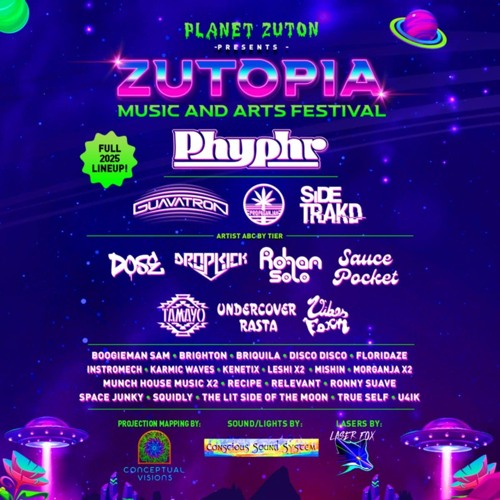 Karmic Waves Live @ Planet Zuton Presents Zutopia February 9, 2025