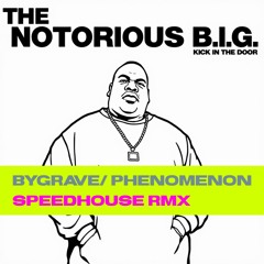 THE NOTORIOUS B.I.G. / KICK IN THE DOOR/ BYGRAVE/ PHENOMENON SPEEDHOUSE HOUSE RMX