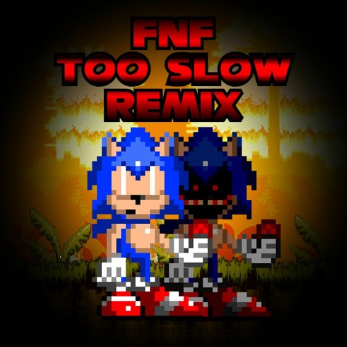 FNF, Sonic.exe Vs Tails.exe, Too Slow, Mods/Hard/Cover