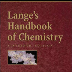 [FREE] KINDLE 🖊️ Lange's Handbook of Chemistry, 70th Anniversary Edition by  James S