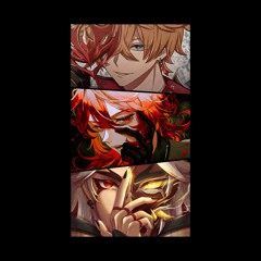 Arataki Itto X Diluc X Childe - Chandelier (Sia Cover)「AI」