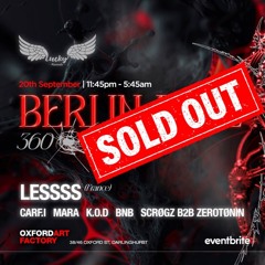 K.O.D at BERLIN RAVE 360 ft. LESSSS [HARD TECHNO]