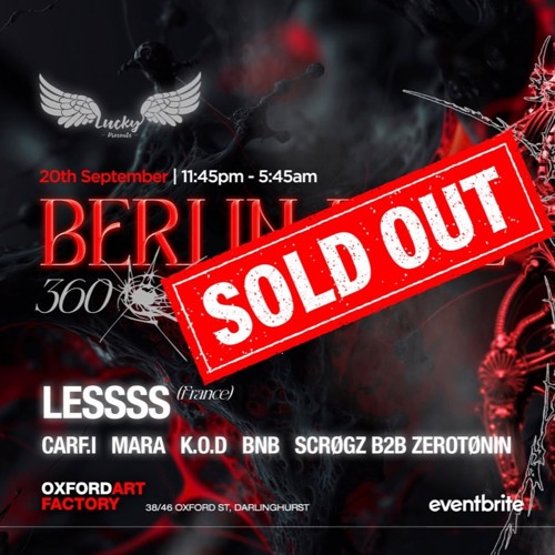 K.O.D at BERLIN RAVE 360 ft. LESSSS [HARD TECHNO]