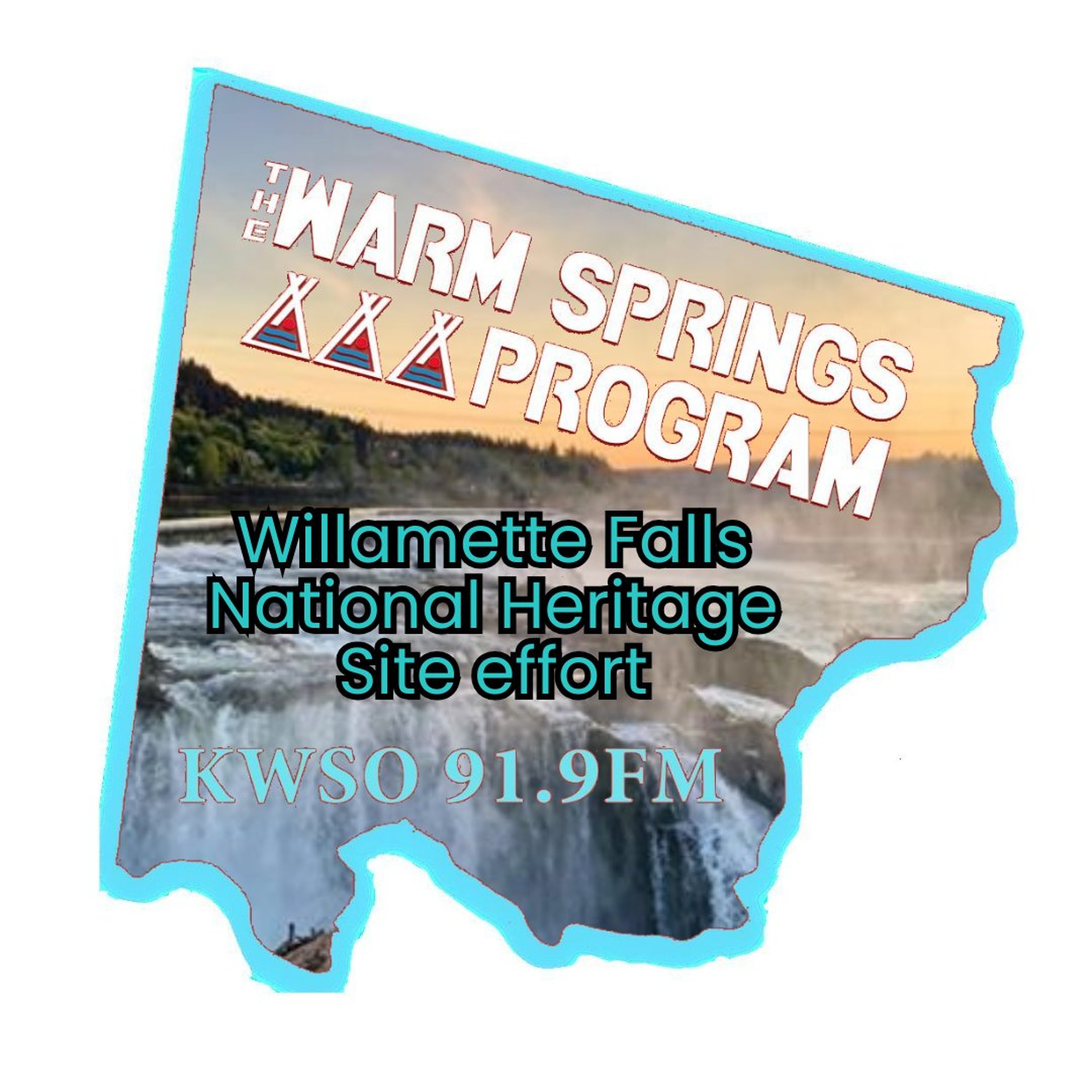 Willamette Falls National Heritage Site - KWSO Warm Springs Program Podcast episode artwork