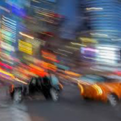 blurred lights