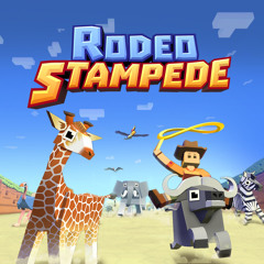 Rodeo stampede: Outback