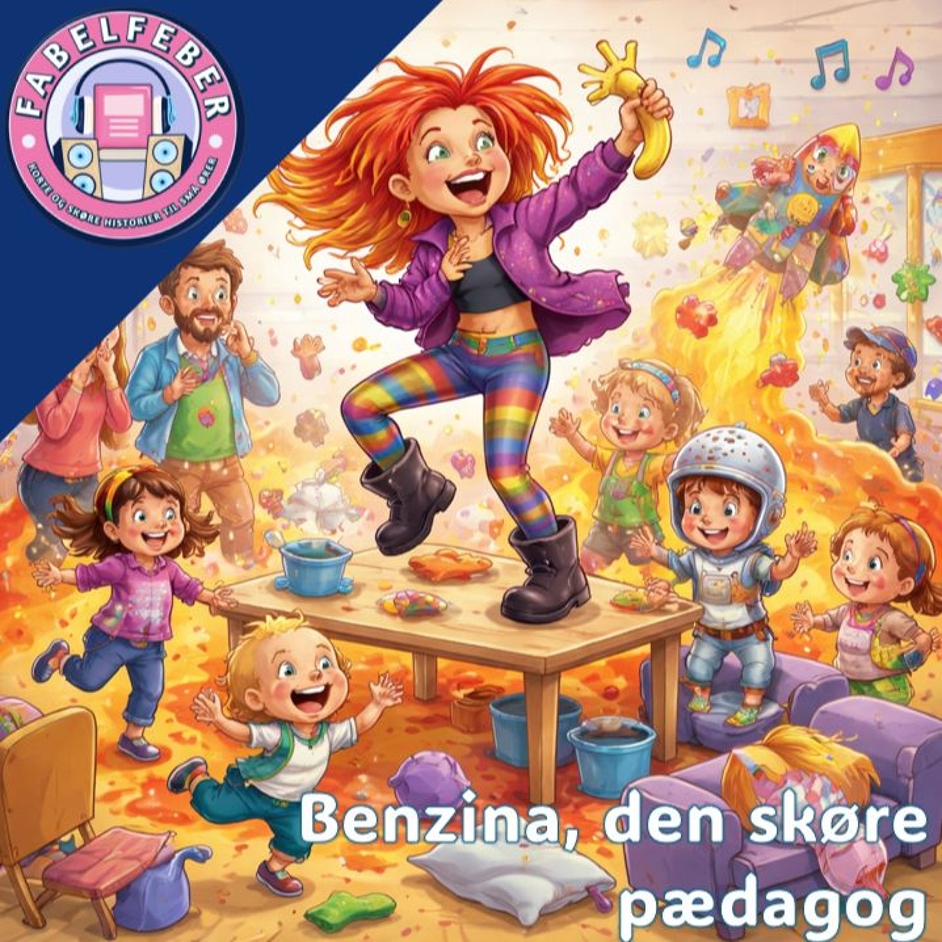 #116 Benzina, den skøre pædagog