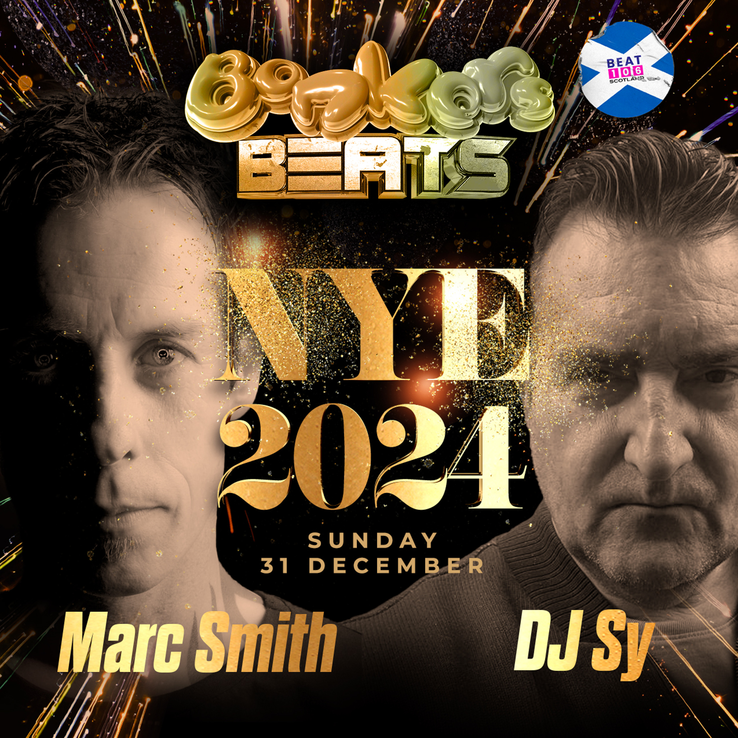 DJ Sy "Live at Smithy's Stomp" - Bonkers Beats 132B - 31.12.23