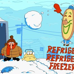 Theres icicles in my pizza! (Brrrr )(A)