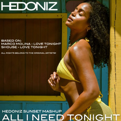 All I Need Tonight (Hedoniz Sunset Mashup)