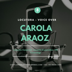 Locutora Peruana - Locución Corporativa