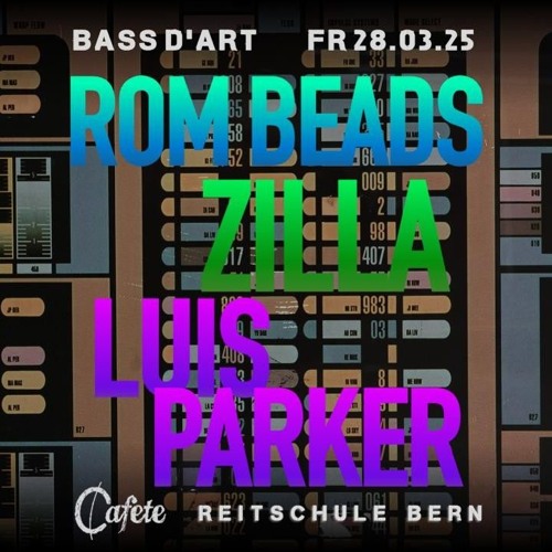Luis Parker Meets DJ Phoenix Live DJ Mix Bass d'art  Cafete
