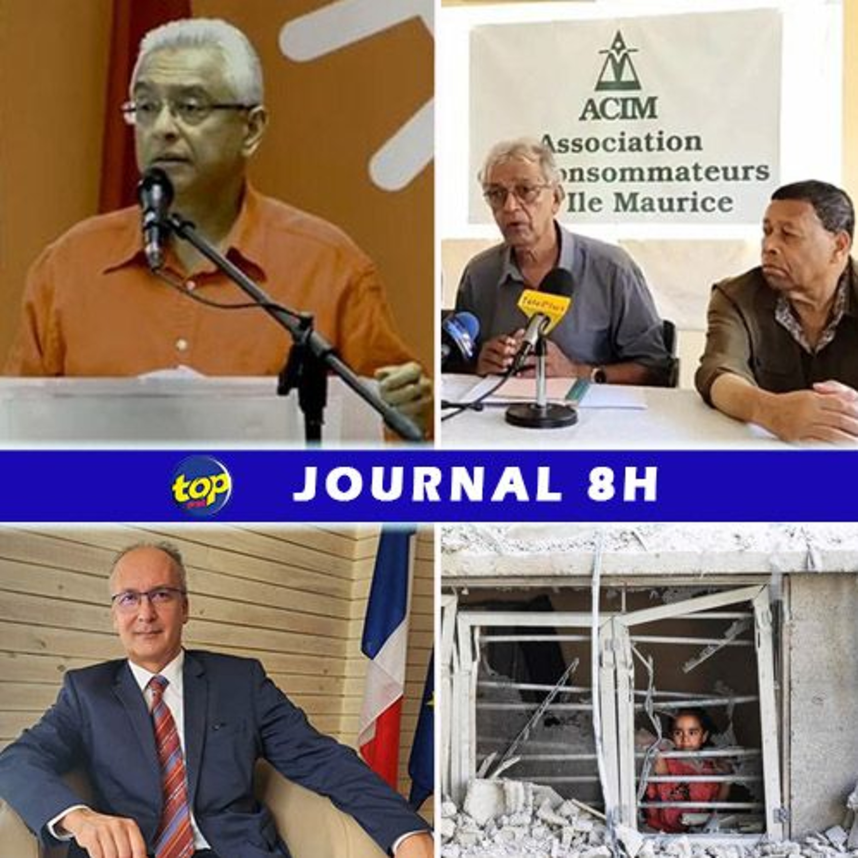 Le journal de 8H de ce dimanche 7 juillet 2024