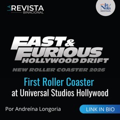 First Roller Coaster at Universal Studios Hollywood