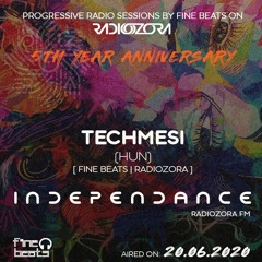 Independance 5th Year Anniversary @ Radiozora 2020 June | Techmesi Live from Studio