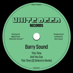 [WDR031] Barry Sound - This Time EP w/ Dj Siniestro (June 2022)