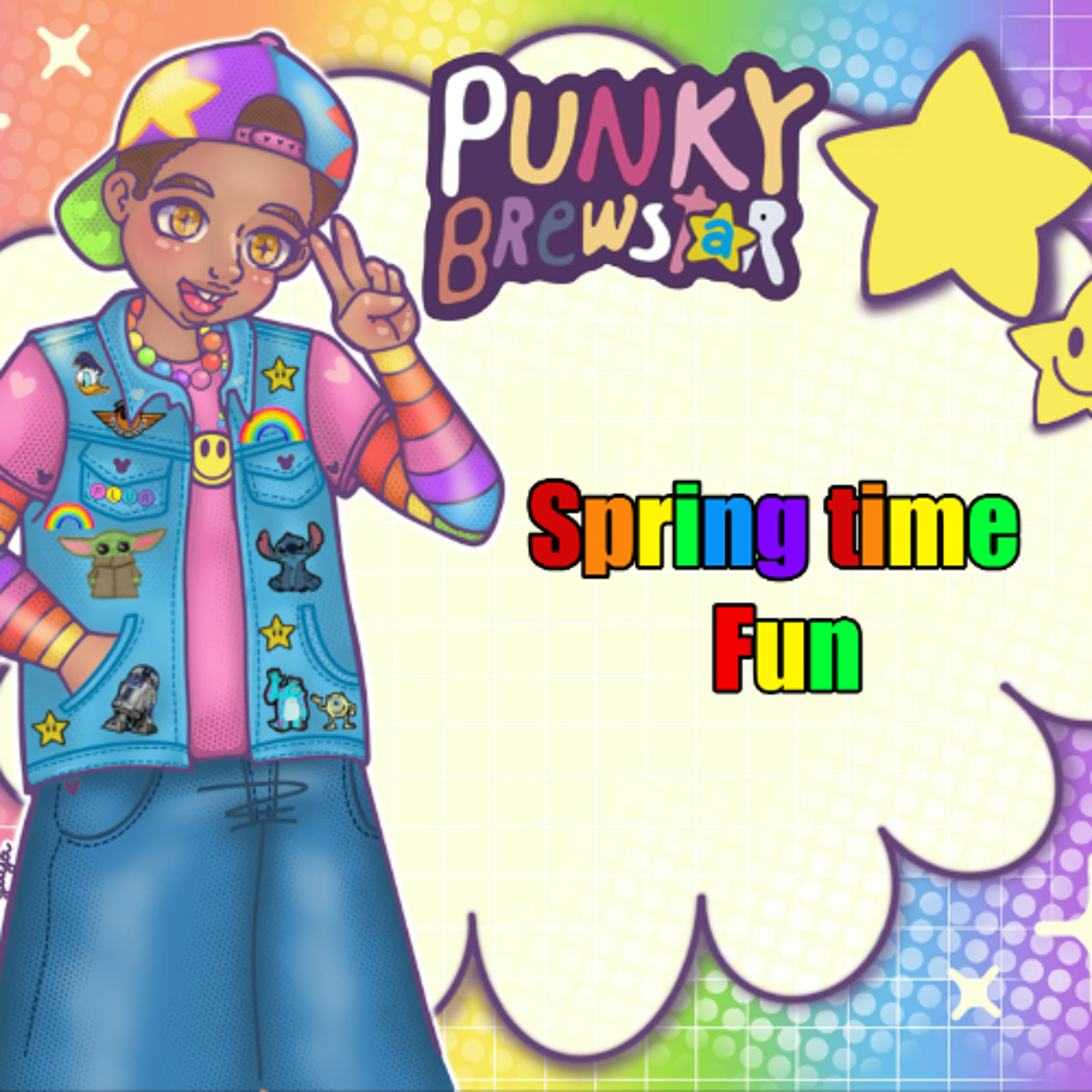 Punky Brewstar Spring time Fun