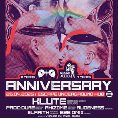 PROC:DURE - Freenetik Party X Nomad Audio // Anniversary // KLUTE (UK)