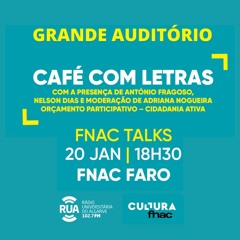 Grande Auditório - Café Com Letras - 26Jan23 - Orçamento Participativo - Cidadania Ativa