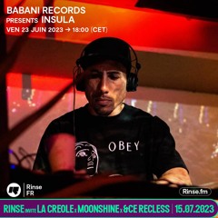 Babani Records presents Insula - 23 Juin 2023