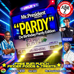 PARDY THE BUS CRAWL - JUNE 7TH