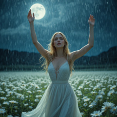 Oh, the moonlight, it's my silent stage