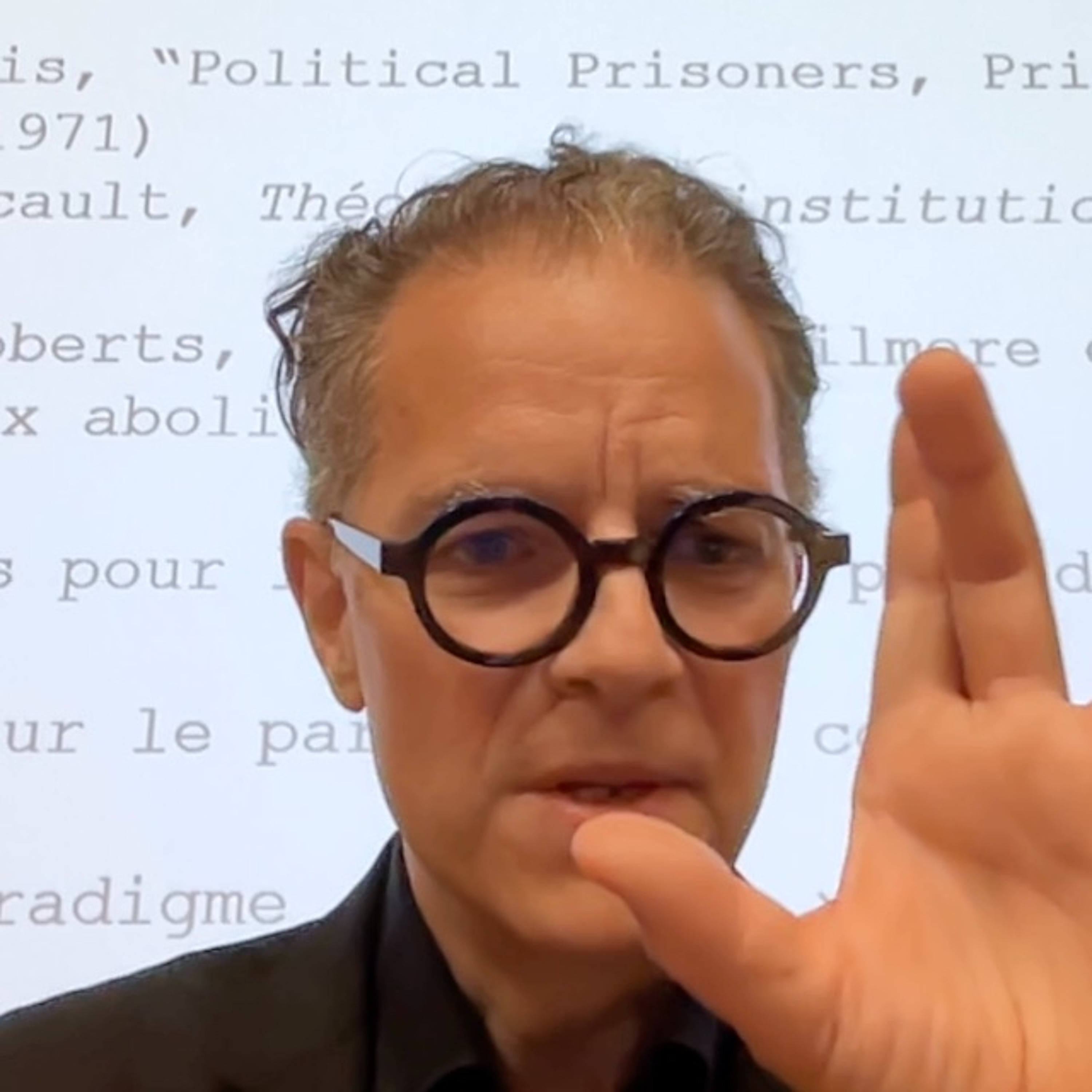 Bernard E. Harcourt, "Abolition et Coopération," séminaire au Collège de France, 21 mai 2024