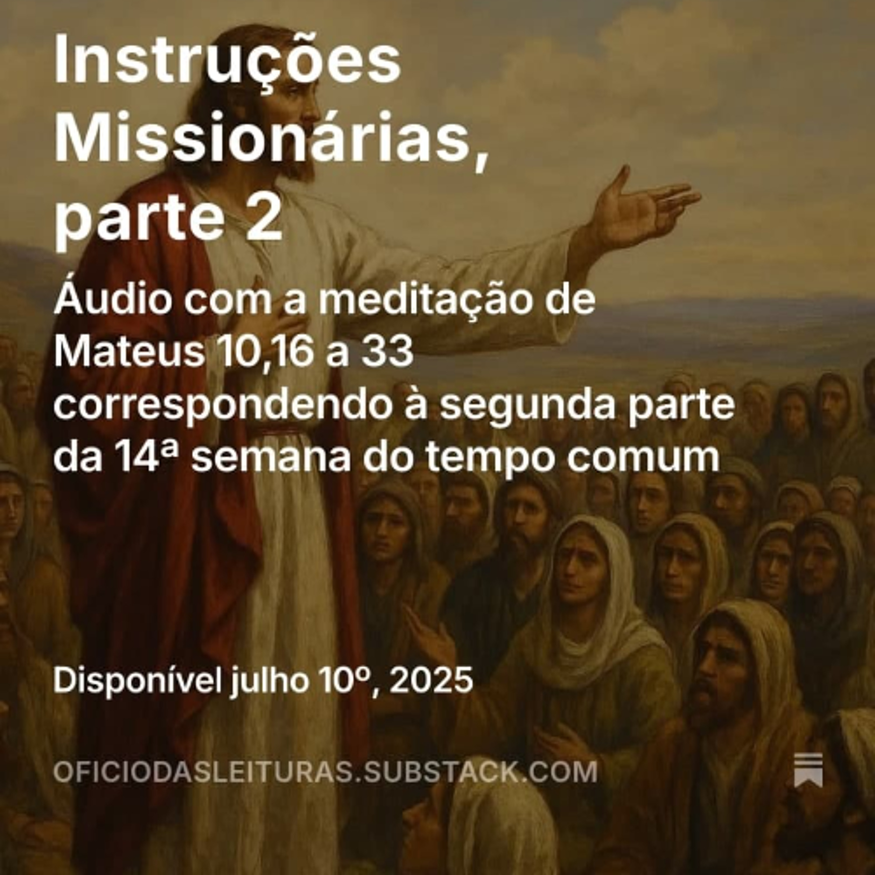1388 - Instruções Missionárias, parte 2 1388 - Instruções Missionárias, parte 2