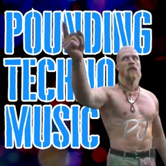 Pounding Techno Music