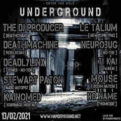 Kainomed LIVE - Enter The Hole Underground On HardSoundRadio-HSR