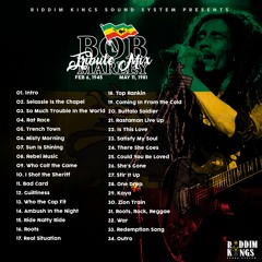 Riddim Kings Sound System Presents: Bob Marley Tribute Mix