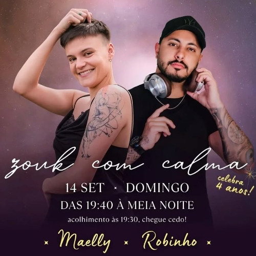 Zouk com Calma Setembro.25 | Maelly DJ
