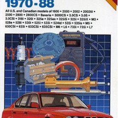 FREE PDF 💌 Chilton Book Company Repair Manual: BMW 1970-88 by  The Chilton Editors [