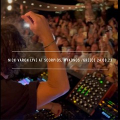 Nick Varon Live @Scorpios, Mykonos 24.08.23