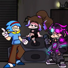 FNF: Executive Distortion - Gunfight But Blantados & Neonight Sing It