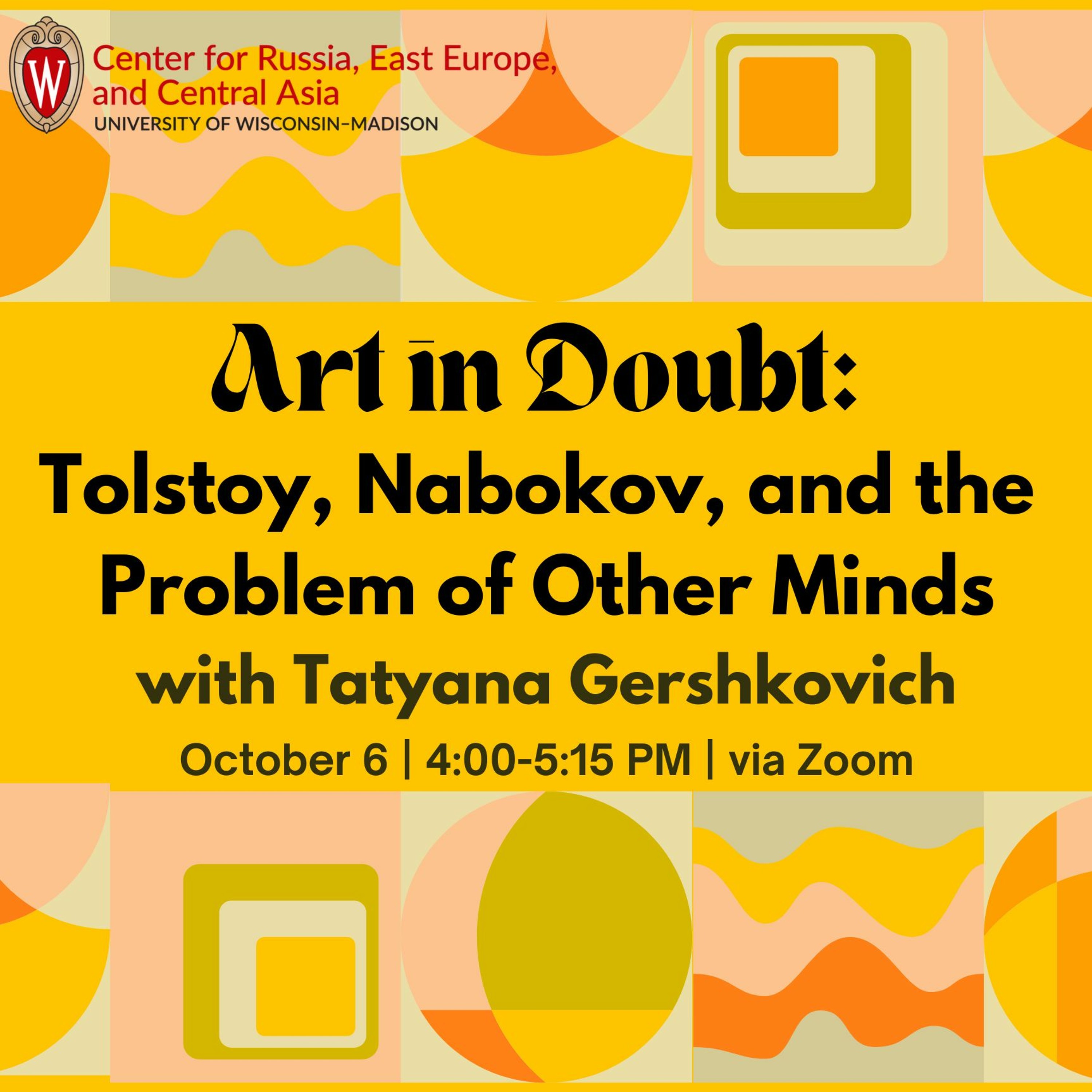 Art in Doubt: Tolstoy, Nabokov, and the Problem of Other Minds - Tatyana Gershkovich episode artwork