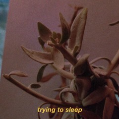 trying to sleep