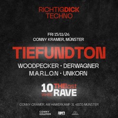 M.A.R.L.O.N. @ 10 Jahre Richtig DICK Techno! | Conny Kramer | Münster