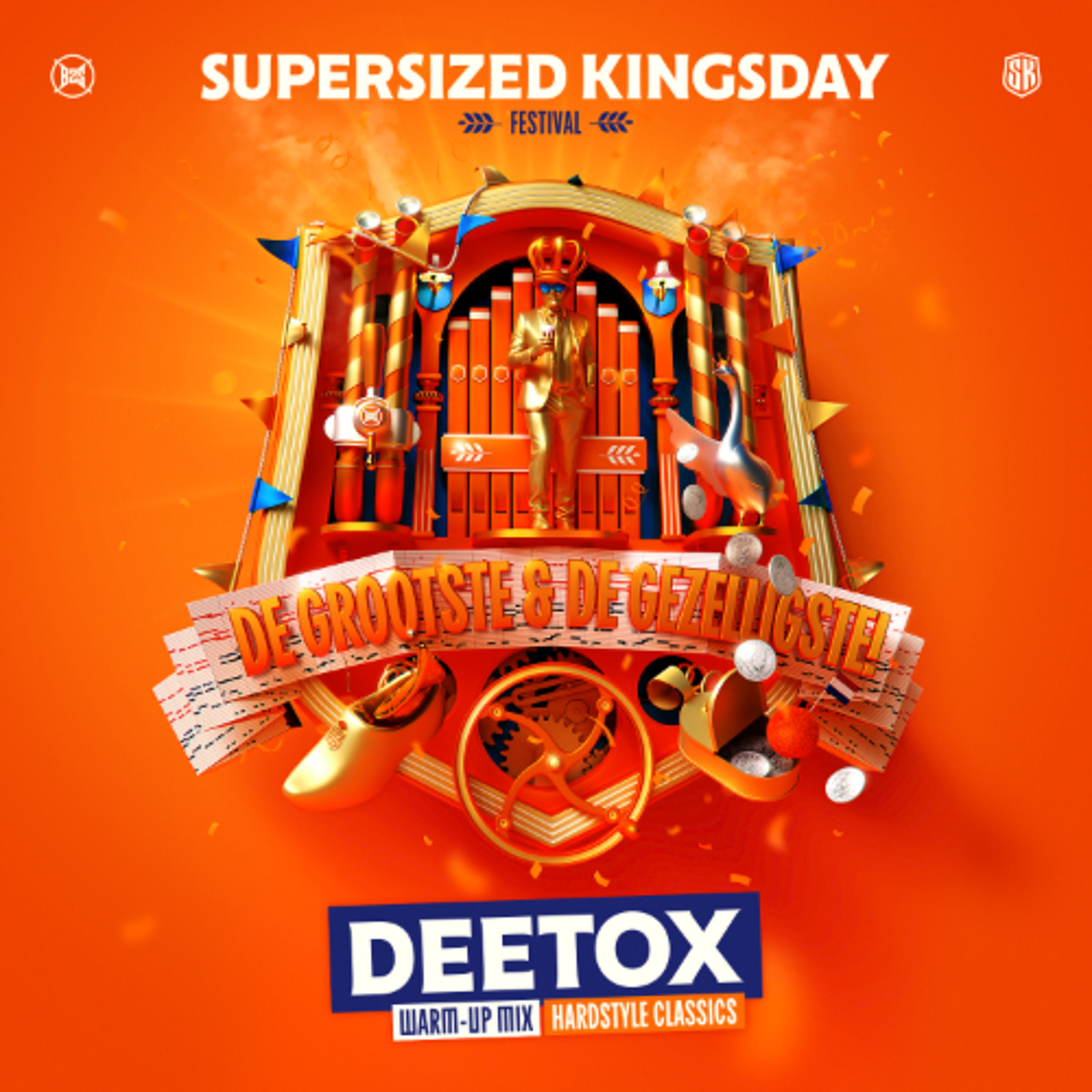 Supersized Kingsday Festival 2025 | warm-up mix | Deetox episode artwork