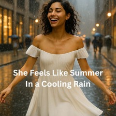 She Feels Like Summer in a Cooling Rain