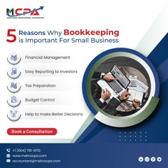 5 Reasons Why Bookkeeping is Essential for Your Business